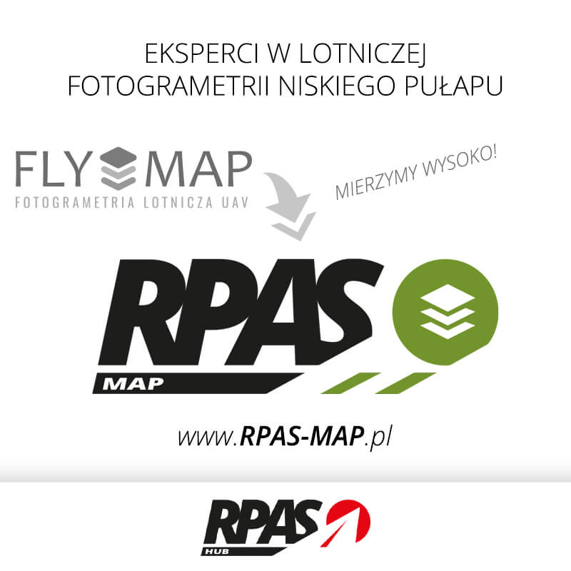 RPAS Map - Fotogrametria niskeigo pułapu, Ortofotomapy, Model DEM, dron